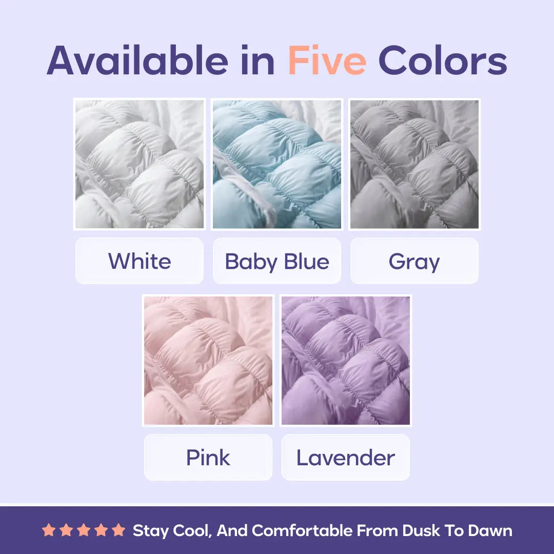 Cloud-Like Comfort, Breathable Support – Ideal for Side, Back & Stomach Sleepers