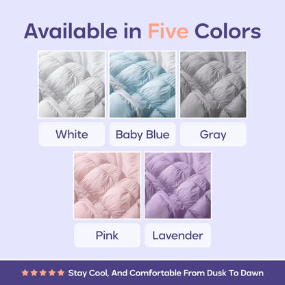 Cloud-Like Comfort, Breathable Support – Ideal for Side, Back & Stomach Sleepers