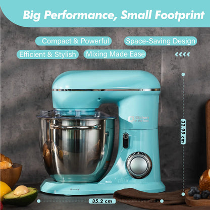 6.5QT Tilt-Head Stand Mixer – Upgraded 10-Speed Motor – Complete Set with Bowl, Hook, Whisk & Beater for Home Baking